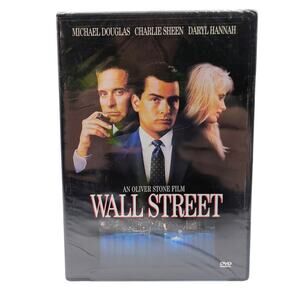 Wall Street 1987 DVD Michael Douglas Charlie Sheen Daryl Hannah Brand New Sealed